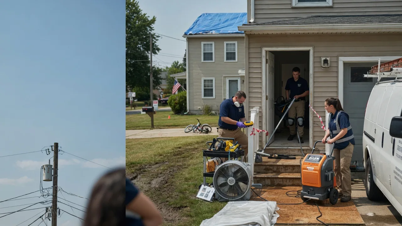 Water Damage Repair in Bingham, IL near me